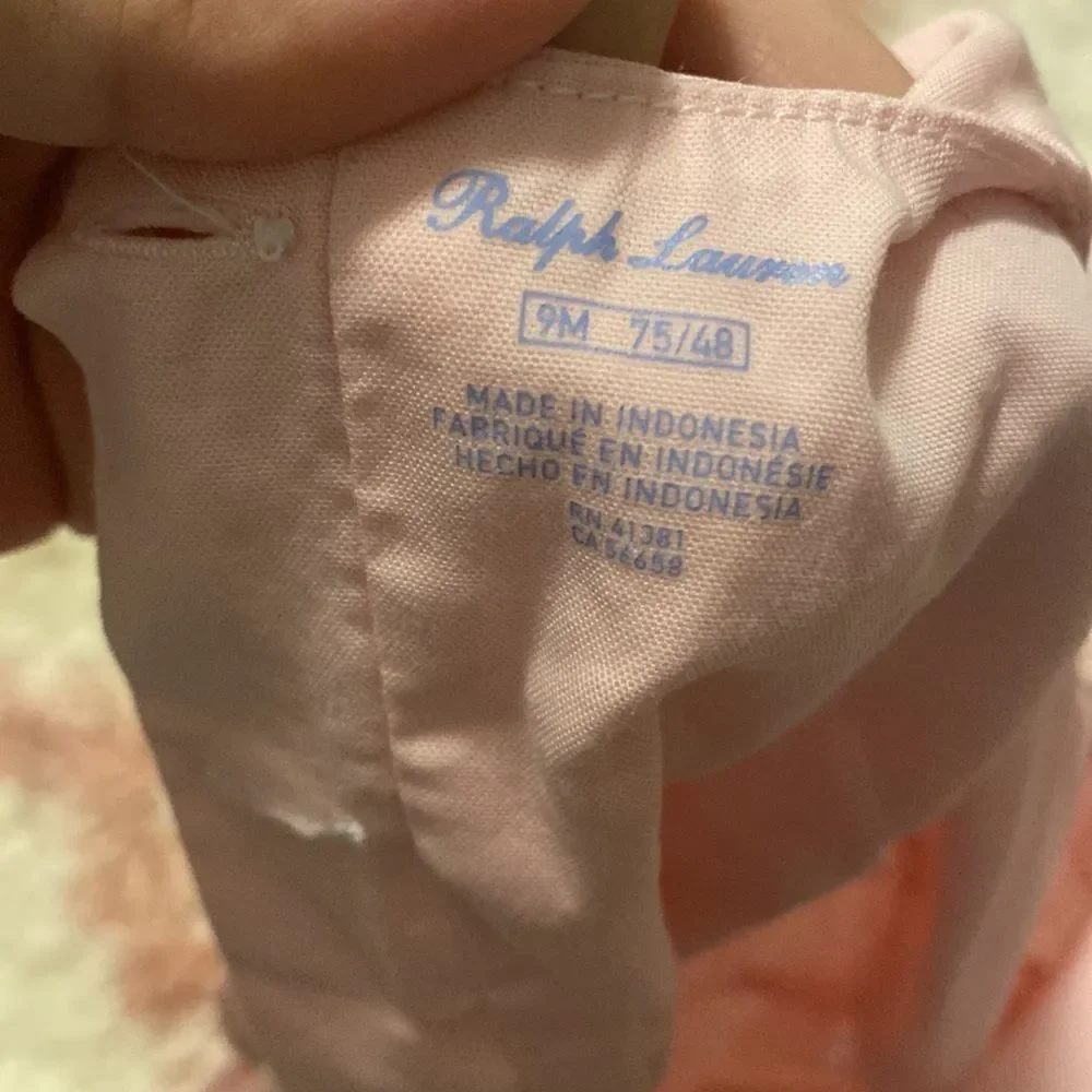 Ralph Lauren light pink tunic 9M